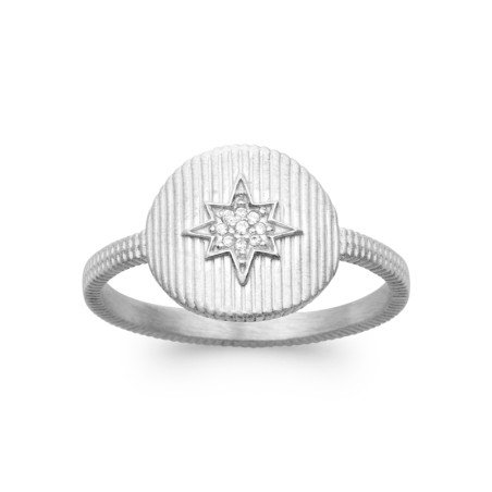 BAGUE ARGENT 925 RHODIE OZ