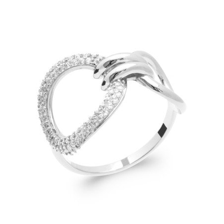 BAGUE ARGENT 925 RHODIE OZ