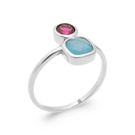BAGUE ARGENT 925 RHODIE PV