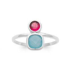 BAGUE ARGENT 925 RHODIE PV