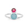 BAGUE ARGENT 925 RHODIE PV