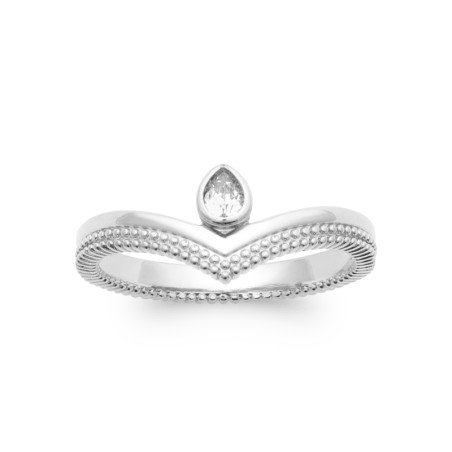 BAGUE ARGENT 925 RHODIE OZ