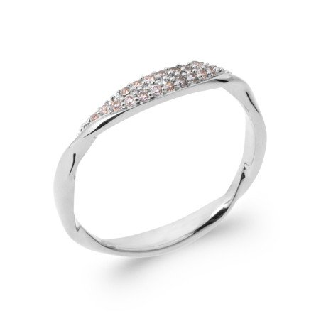 BAGUE ARGENT 925 RHODIE OZ