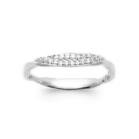 BAGUE ARGENT 925 RHODIE OZ