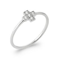 BAGUE ARGENT 925 RHODIE OZ