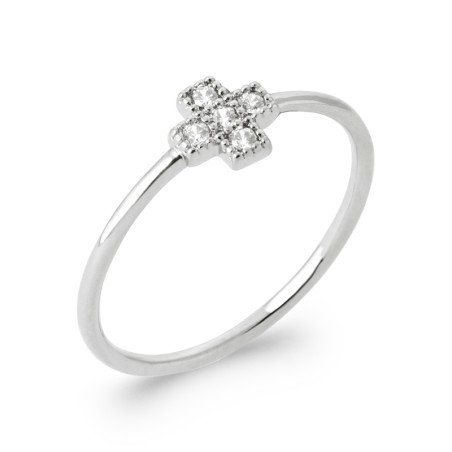 BAGUE ARGENT 925 RHODIE OZ