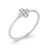 BAGUE ARGENT 925 RHODIE OZ