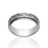 Bague Acier Motif Entrelacs - Bijou Moderne | Kara Bijoux