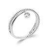 BAGUE ARGENT 925 RHODIE OZ