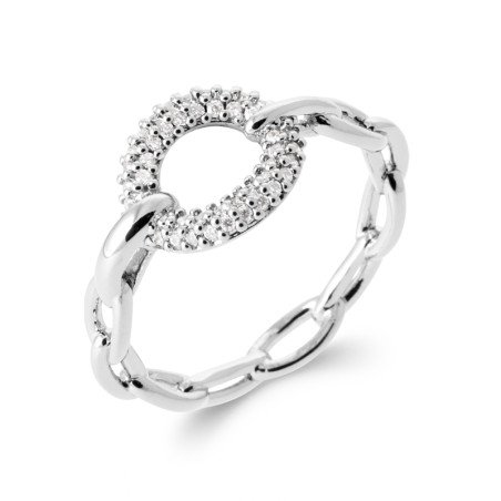 BAGUE ARGENT 925 RHODIE OZ