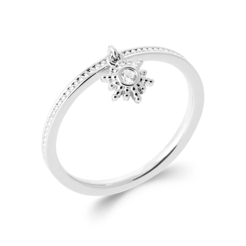 BAGUE ARGENT 925 RHODIE OZ
