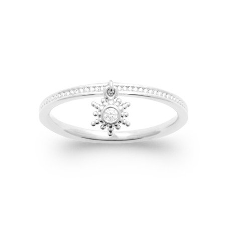 BAGUE ARGENT 925 RHODIE OZ