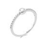 BAGUE ARGENT 925 RHODIE OZ