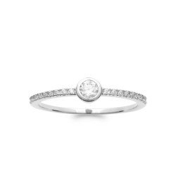 BAGUE ARGENT 925 RHODIE OZ
