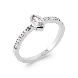BAGUE ARGENT 925 RHODIE OZ
