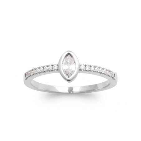 BAGUE ARGENT 925 RHODIE OZ