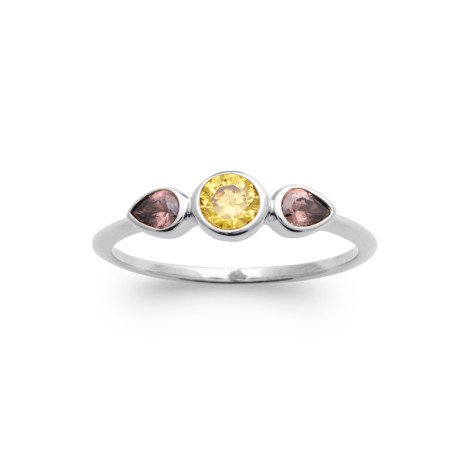 BAGUE ARGENT 925 RHODIE PS