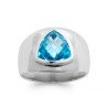 BAGUE ARGENT 925 RHODIE OZ