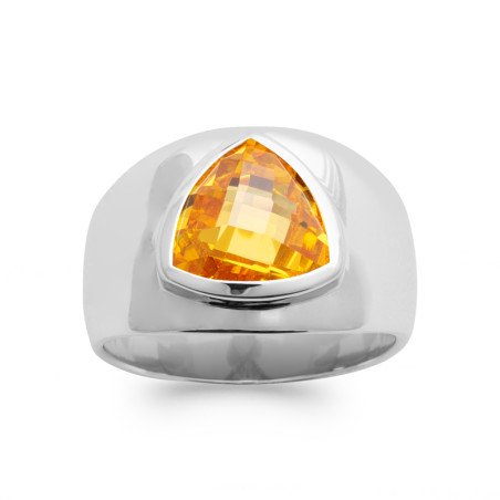 BAGUE ARGENT 925 RHODIE OZ