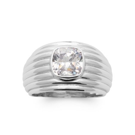 BAGUE ARGENT 925 RHODIE OZ