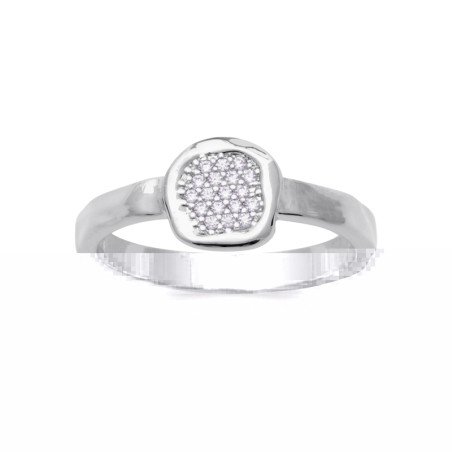 BAGUE ARGENT 925 RHODIE OZ