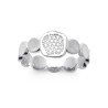 BAGUE ARGENT 925 RHODIE OZ