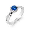 BAGUE ARGENT 925 RHODIE OZ PS