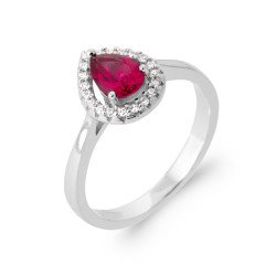 BAGUE ARGENT 925 RHODIE OZ PS