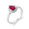 BAGUE ARGENT 925 RHODIE OZ PS