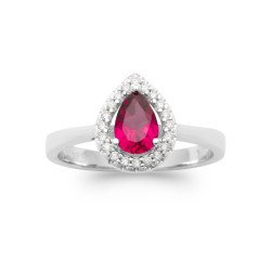 BAGUE ARGENT 925 RHODIE OZ PS