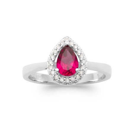 BAGUE ARGENT 925 RHODIE OZ PS