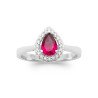 BAGUE ARGENT 925 RHODIE OZ PS