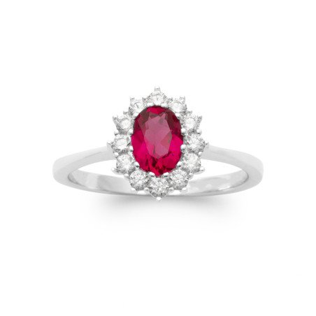 BAGUE ARGENT 925 RHODIE OZ PS