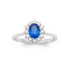 BAGUE ARGENT 925 RHODIE OZ PS