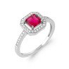 BAGUE ARGENT 925 RHODIE OZ PS