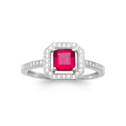 BAGUE ARGENT 925 RHODIE OZ PS