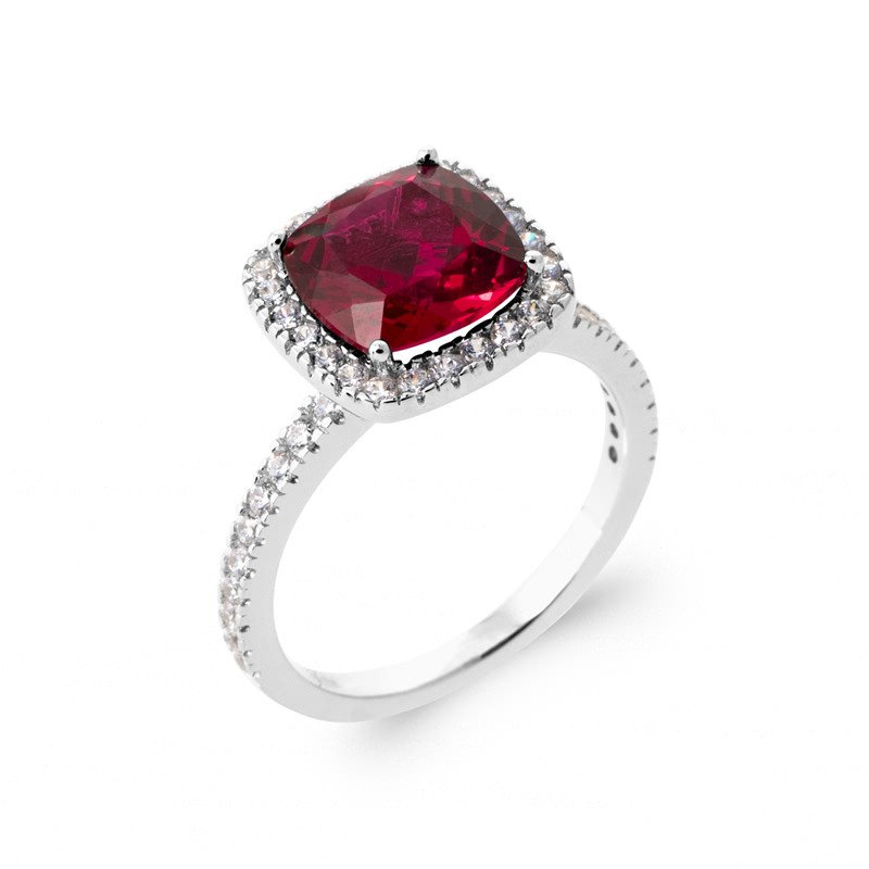 BAGUE ARGENT 925 RHODIE OZ PS