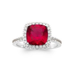 BAGUE ARGENT 925 RHODIE OZ PS