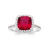 BAGUE ARGENT 925 RHODIE OZ PS
