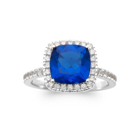 BAGUE ARGENT 925 RHODIE OZ PS