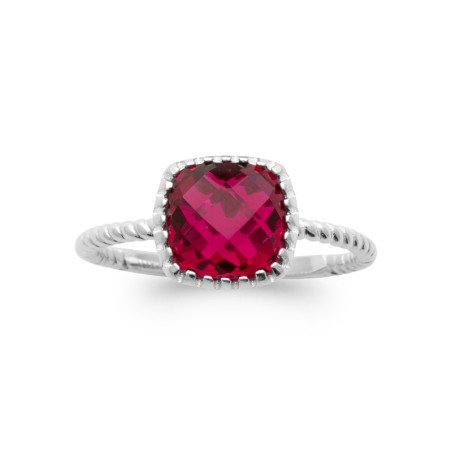 BAGUE ARGENT 925 RHODIE OZ PS