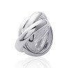 Bague Argent 925 Entrelacs Fluides | Bijouterie Kara Bijoux