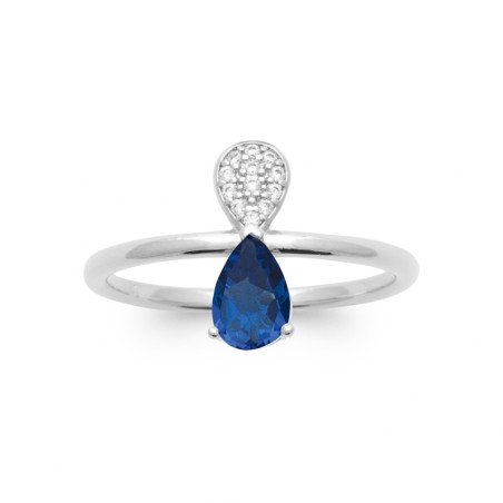BAGUE ARGENT 925 RHODIE OZ PS