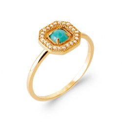BAGUE ARGENT 925 RHODIE OZ PV