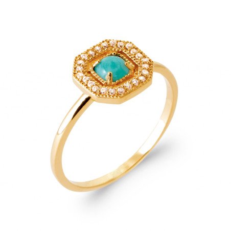 BAGUE ARGENT 925 RHODIE OZ PV