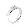BAGUE ARGENT 925 RHODIE LAQUE OZ