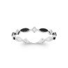 BAGUE ARGENT 925 RHODIE LAQUE OZ
