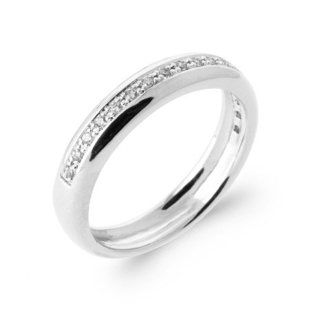 BAGUE ARGENT 925 RHODIE OZ