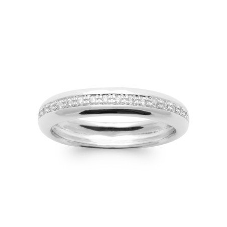BAGUE ARGENT 925 RHODIE OZ