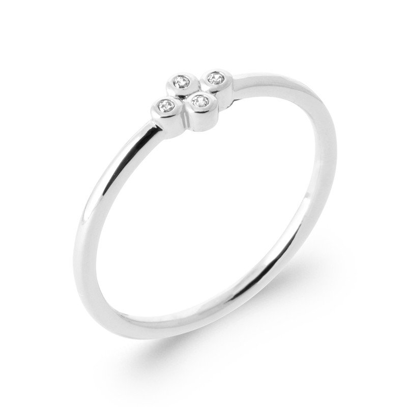 BAGUE ARGENT 925 RHODIE OZ